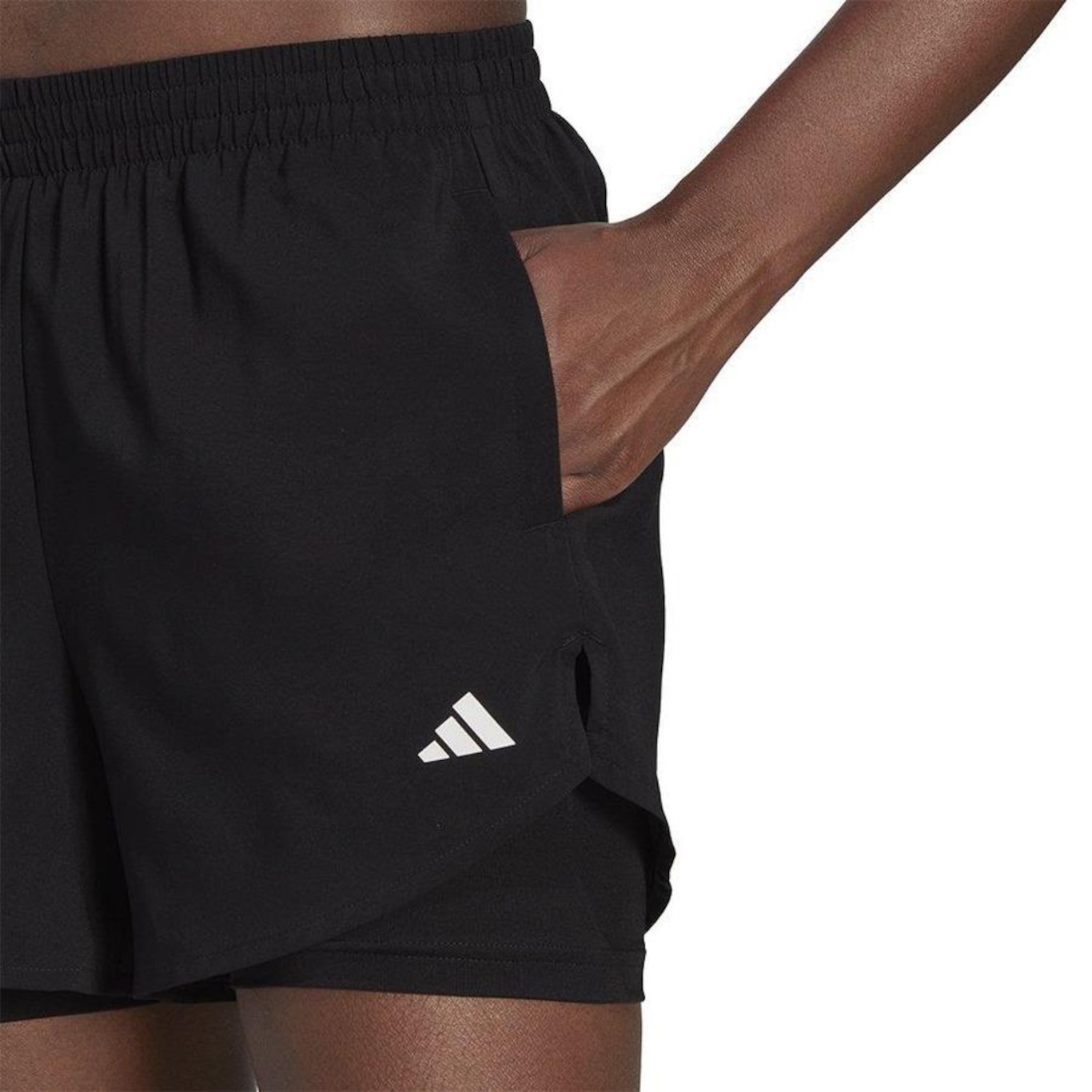 Shorts adidas 2 In 1 - Feminino - Foto 3