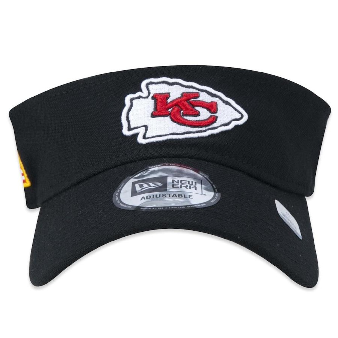 Viseira Aba Curva New Era Kansas City Chiefs Salute To Service 2022 - Ajustável - Adulto - Foto 2