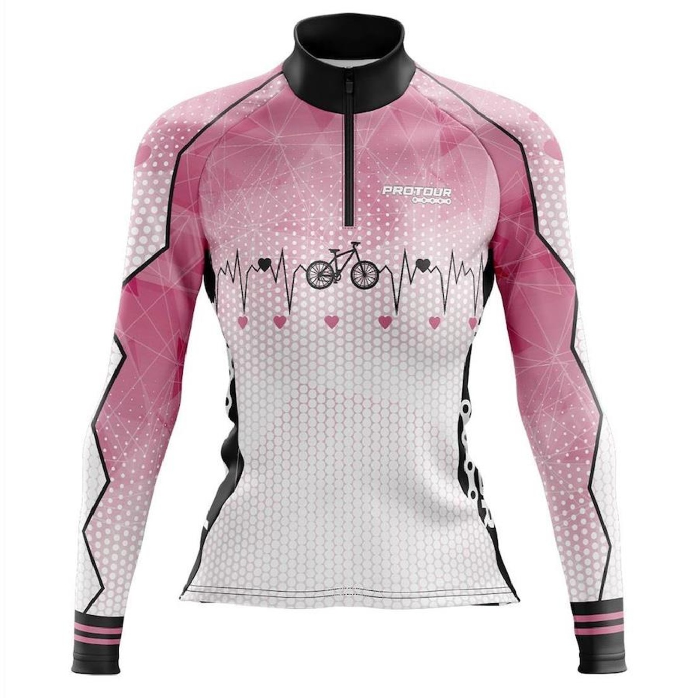 Camisa fashion ciclismo feminina centauro