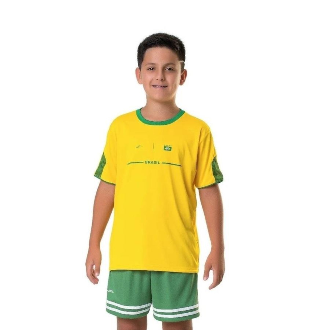 Camiseta Elite Brasil Copa do Mundo - Infantil - Foto 1