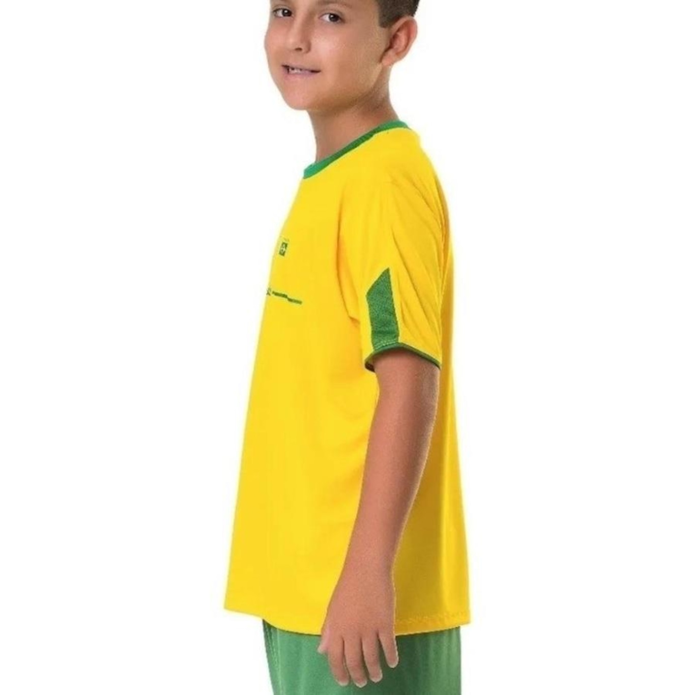 Camiseta Elite Brasil Copa do Mundo - Infantil - Foto 2