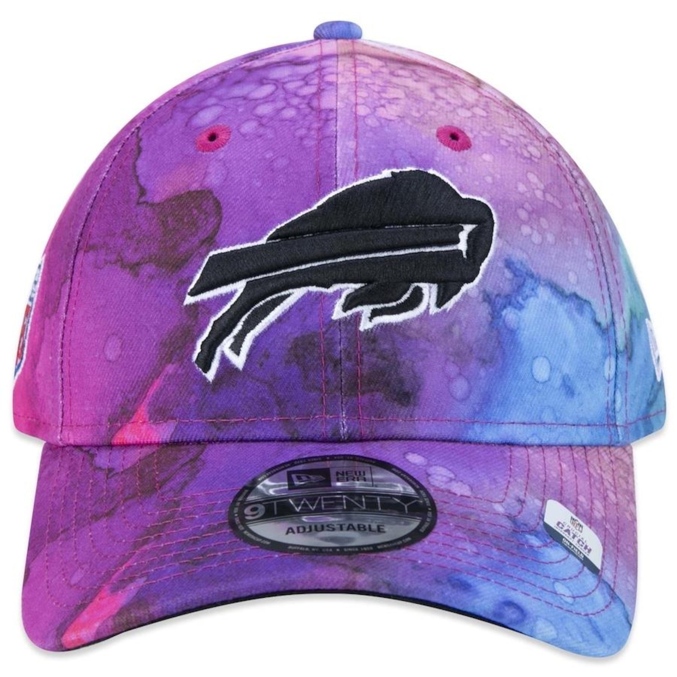 Boné Aba Curva New Era 9Twenty Buffalo Bills Crucial Catch 2022 - Strapback - Adulto - Foto 2