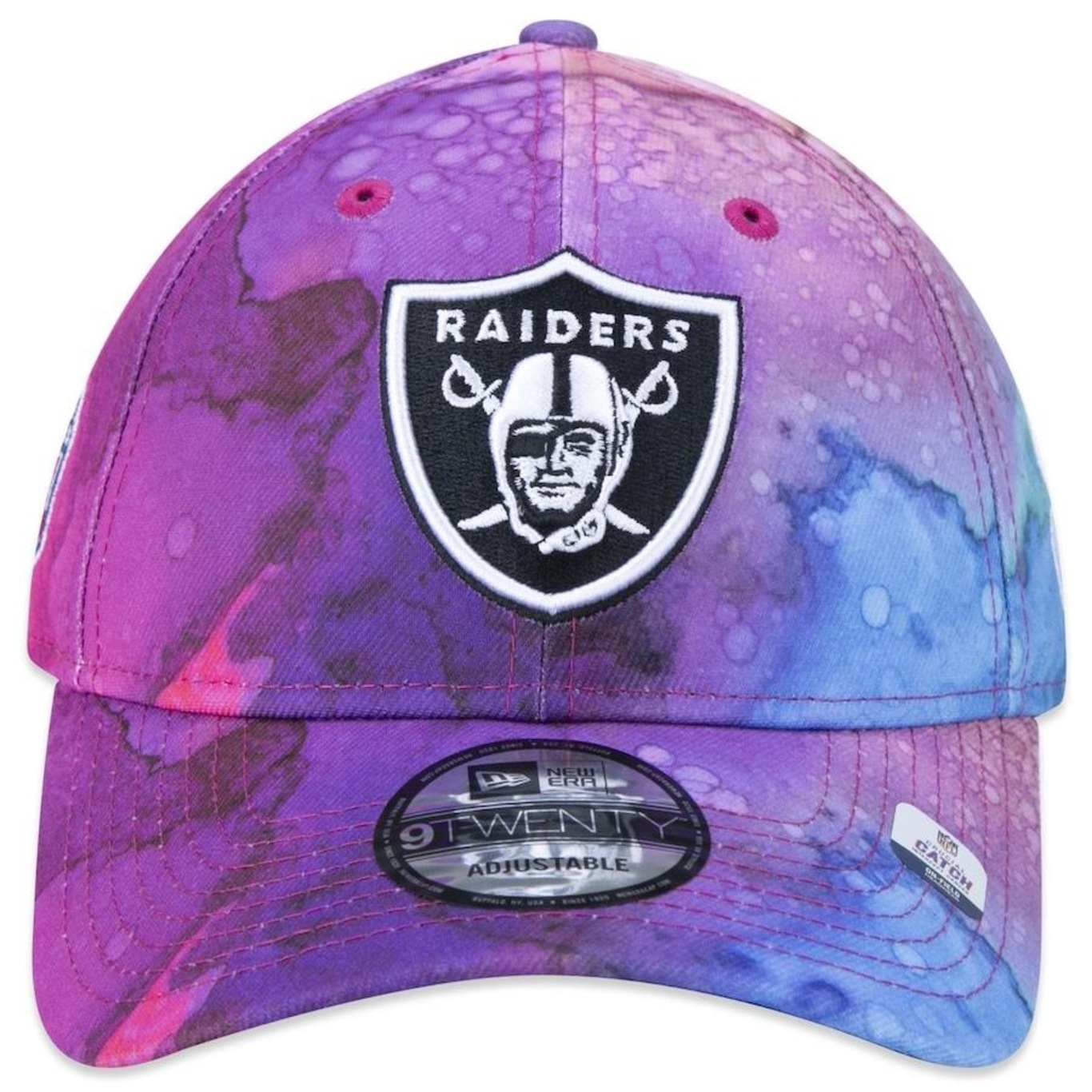 Boné Aba Curva New Era 9Twenty Las Vegas Raiders Crucial Catch 2022 - Strapback - Adulto - Foto 2