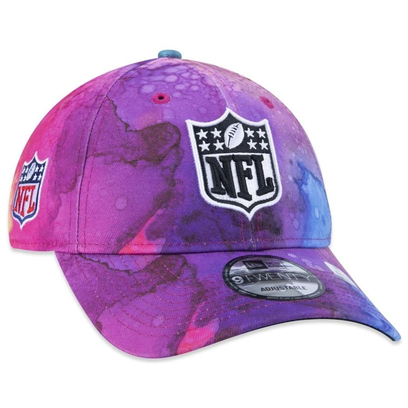 Boné Aba Curva New Era 9Twenty Nfl Shield Crucial Catch 2022 - Strapback - Adulto - Foto 1