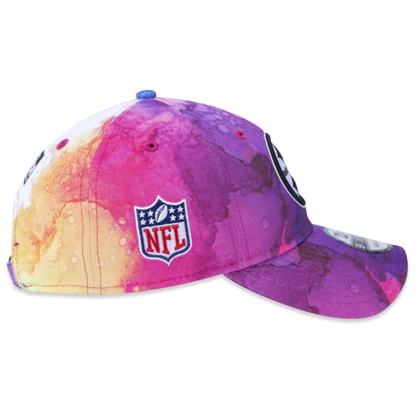 Boné Aba Curva New Era 9Twenty Pittsburgh Steelers Crucial Catch 2022 - Strapback - Adulto - Foto 6