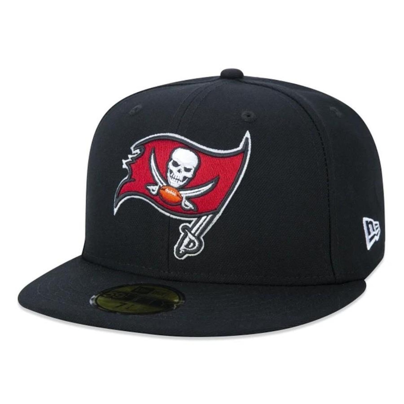 Boné Aba Reta New Era 59Fifty NFL Tampa Bay Buccaneers - Fechado - Adulto - Foto 1