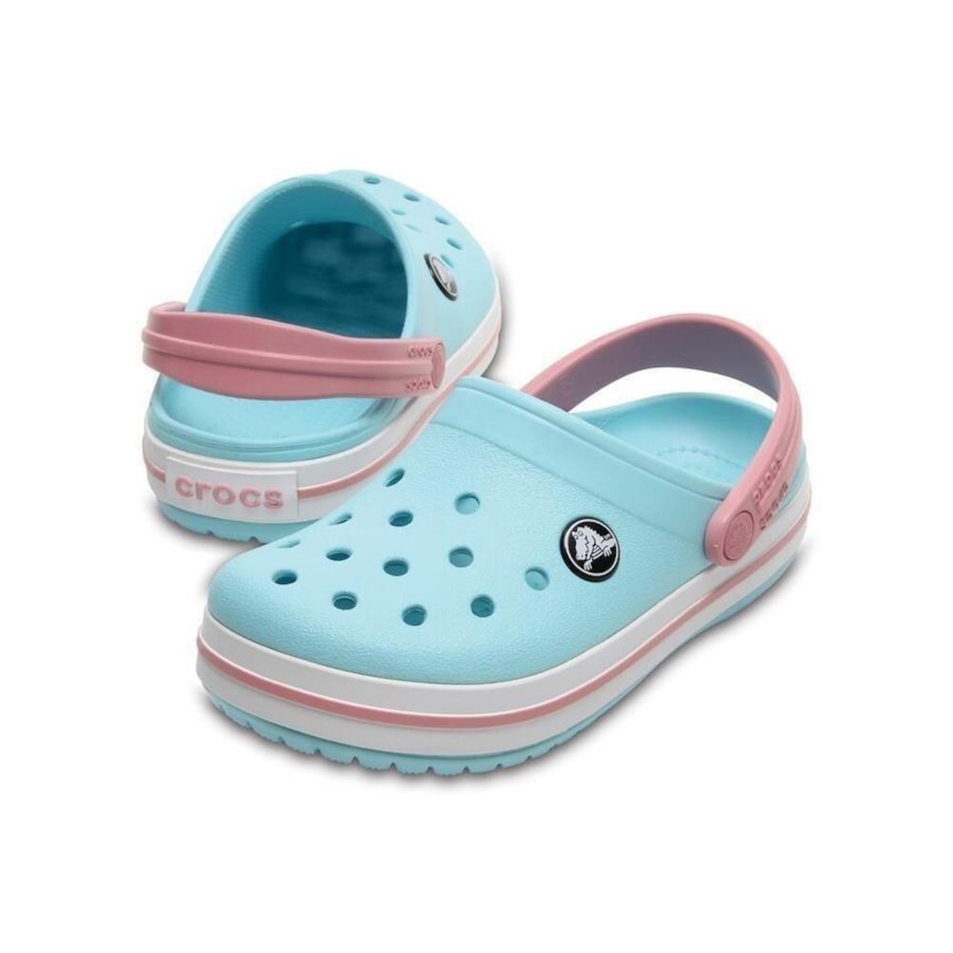 Sandália Crocs Crocband Clog Kids - Infantil - Foto 3