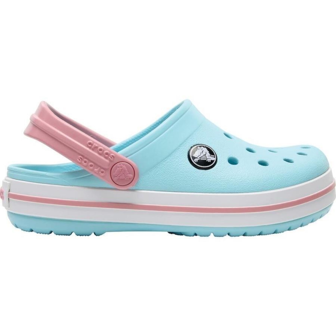 Sandália Crocs Crocband Clog Kids - Infantil - Foto 1