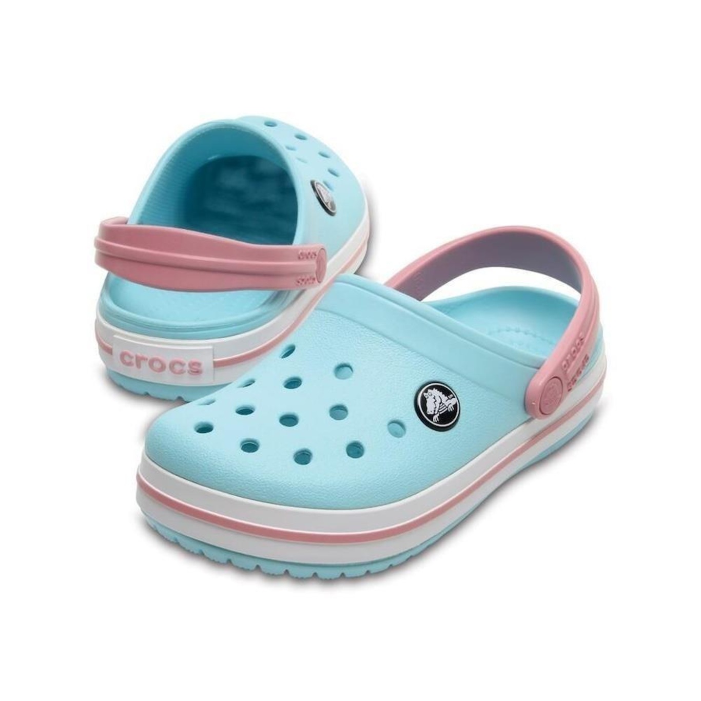 Sandália Crocs Crocband Clog Kids - Infantil - Foto 3