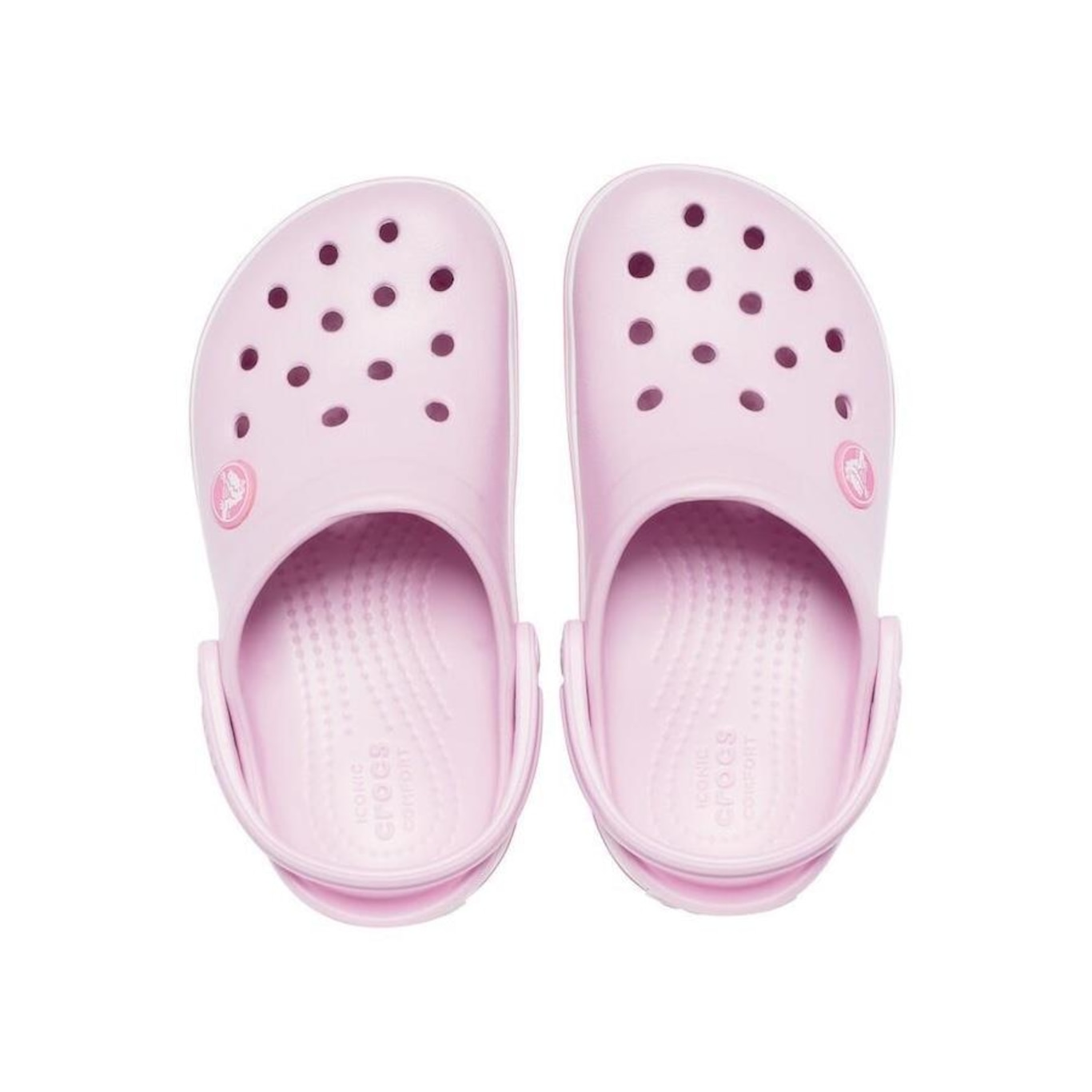 Sandália Crocs Crocband Clog Kids Ballerina - Infantil - Foto 4