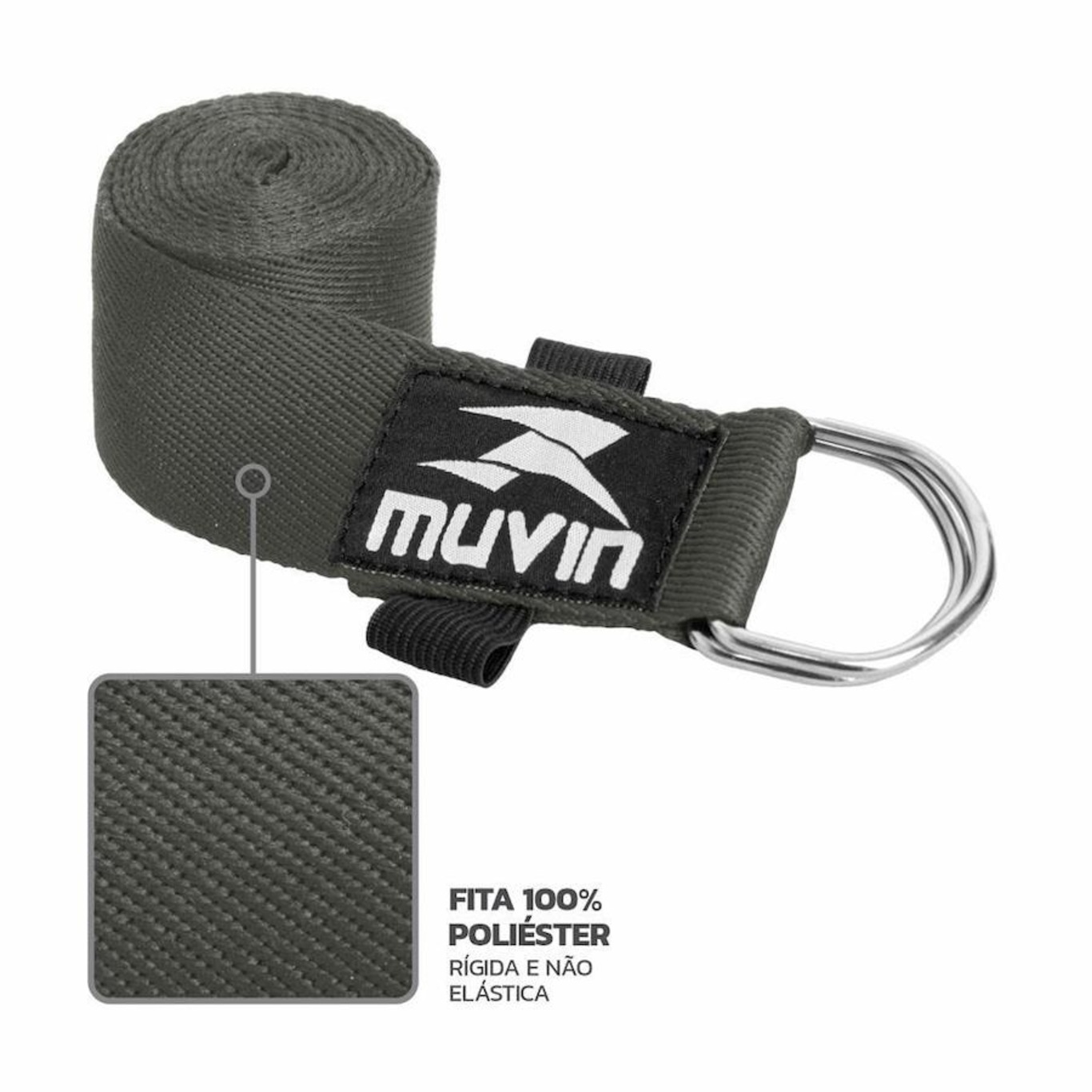 Strap para Yoga Muvin - 245cm - Foto 2