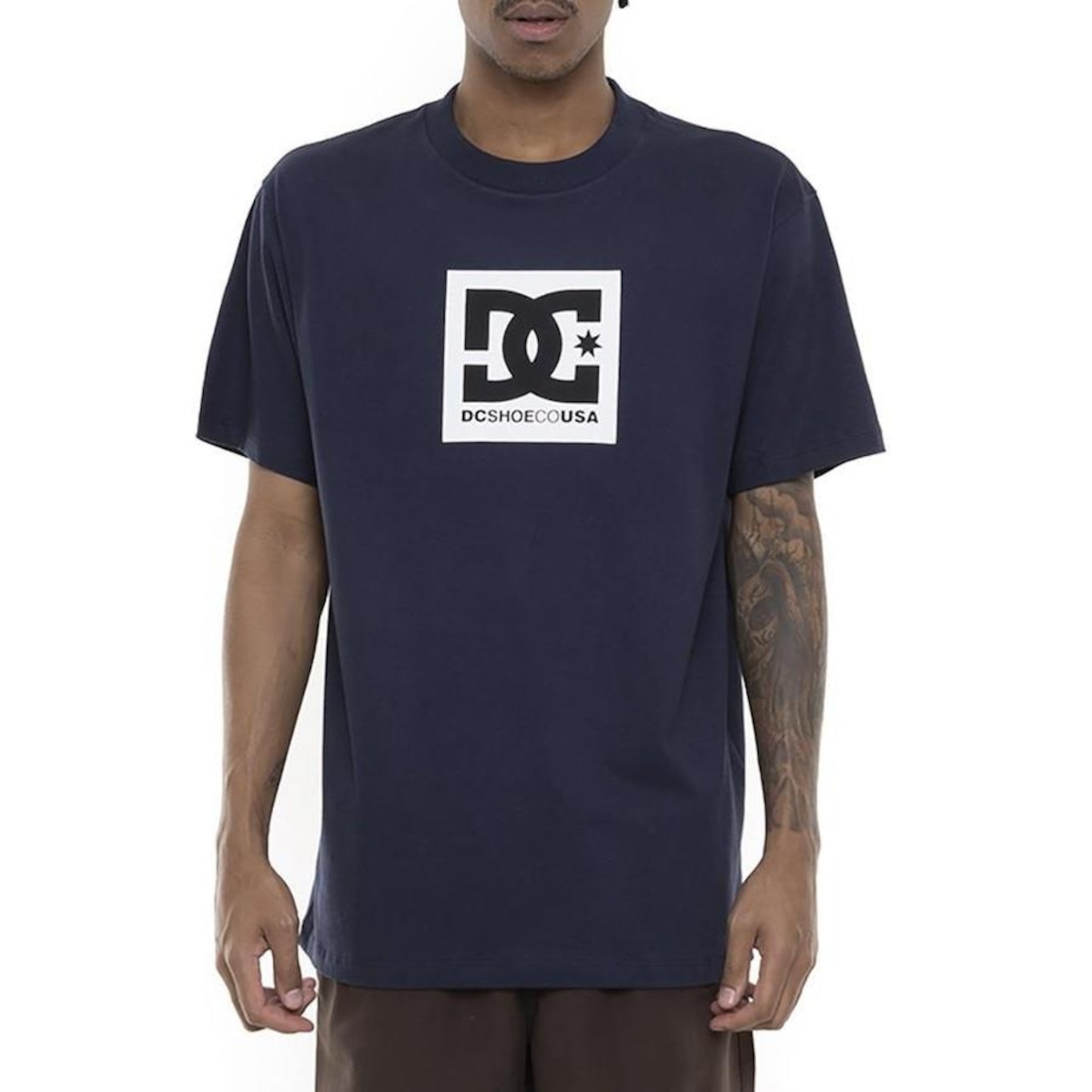 Camiseta DC Shoes DC Square Star SM23 - Masculina - Foto 1