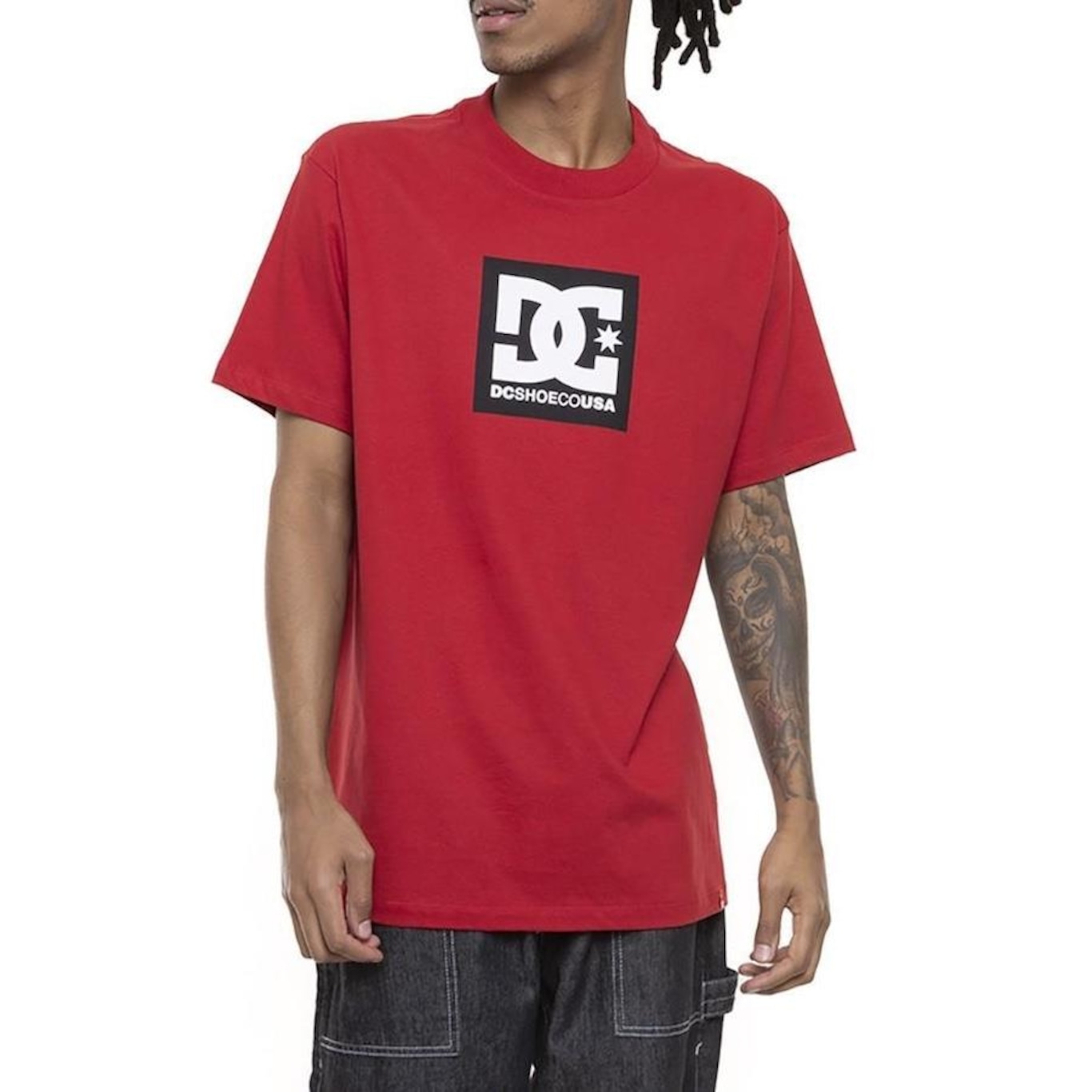 Camiseta DC Shoes DC Square Star SM23 - Masculina - Foto 1