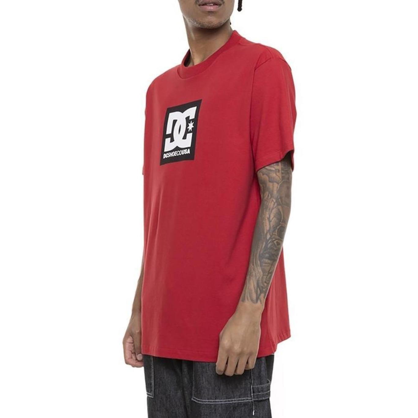 Camiseta DC Shoes DC Square Star SM23 - Masculina - Foto 3