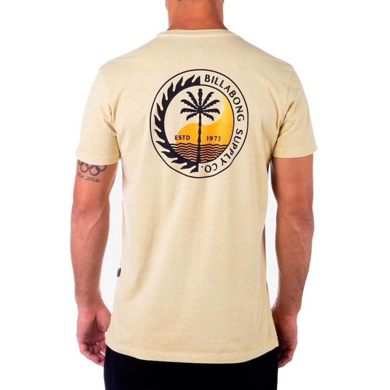 Camiseta Billabong Theme Arch WW SM23 - Masculina - Foto 2