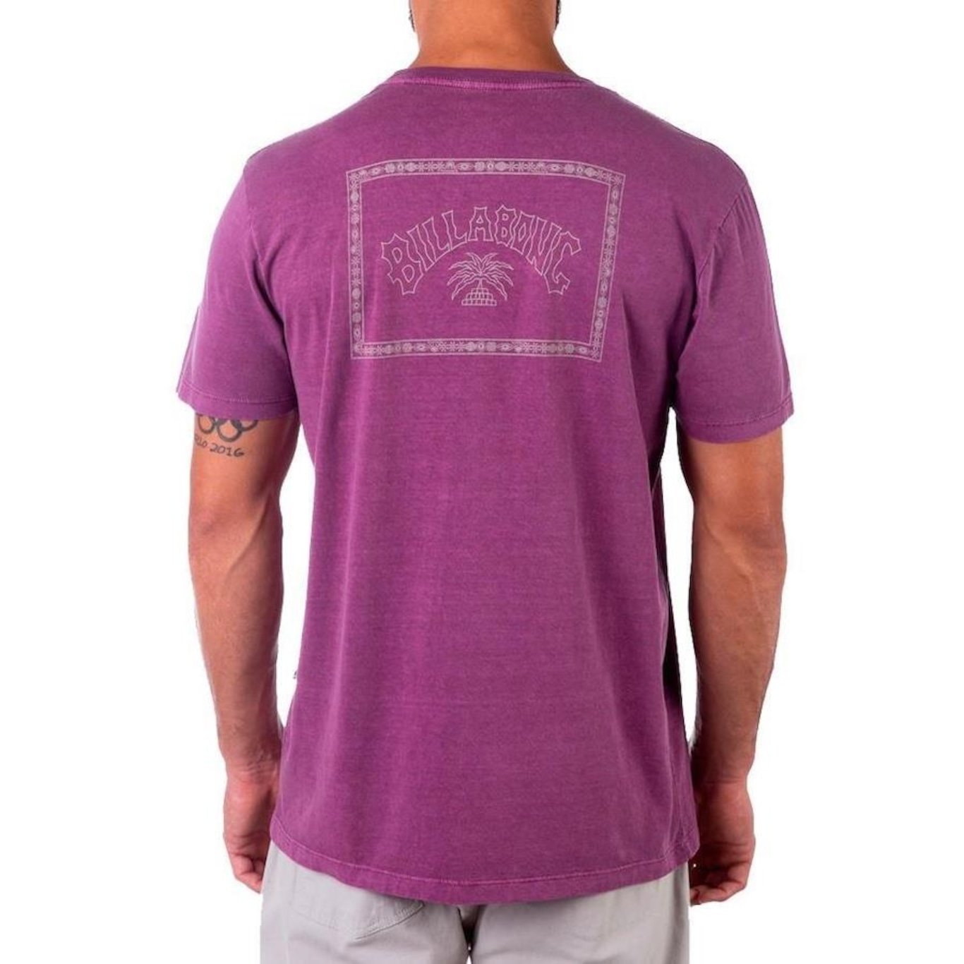 Camiseta Billabong Theme Arch WW SM23 - Masculina - Foto 2