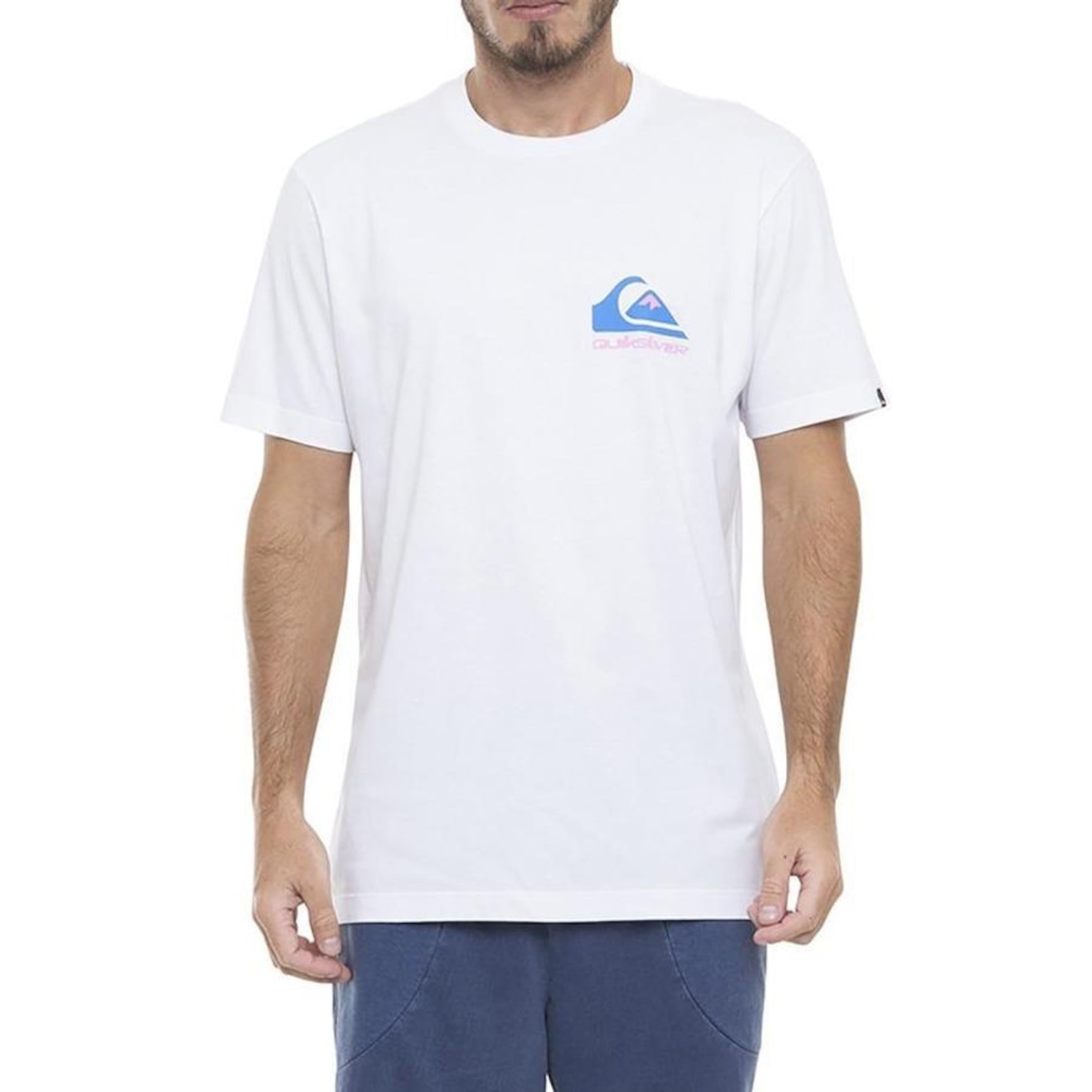 Camiseta Quiksilver Omni Logo - Masculina - Foto 1