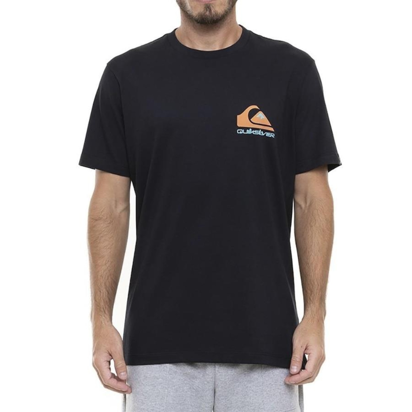 Camiseta Quiksilver Omni Logo - Masculina - Foto 1