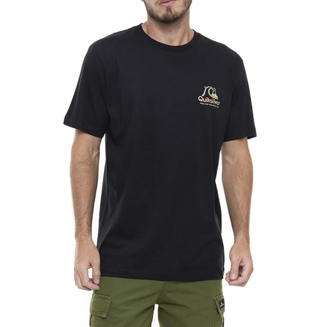 Camiseta Quiksilver Tribal Fuzz - Masculina - Foto 1