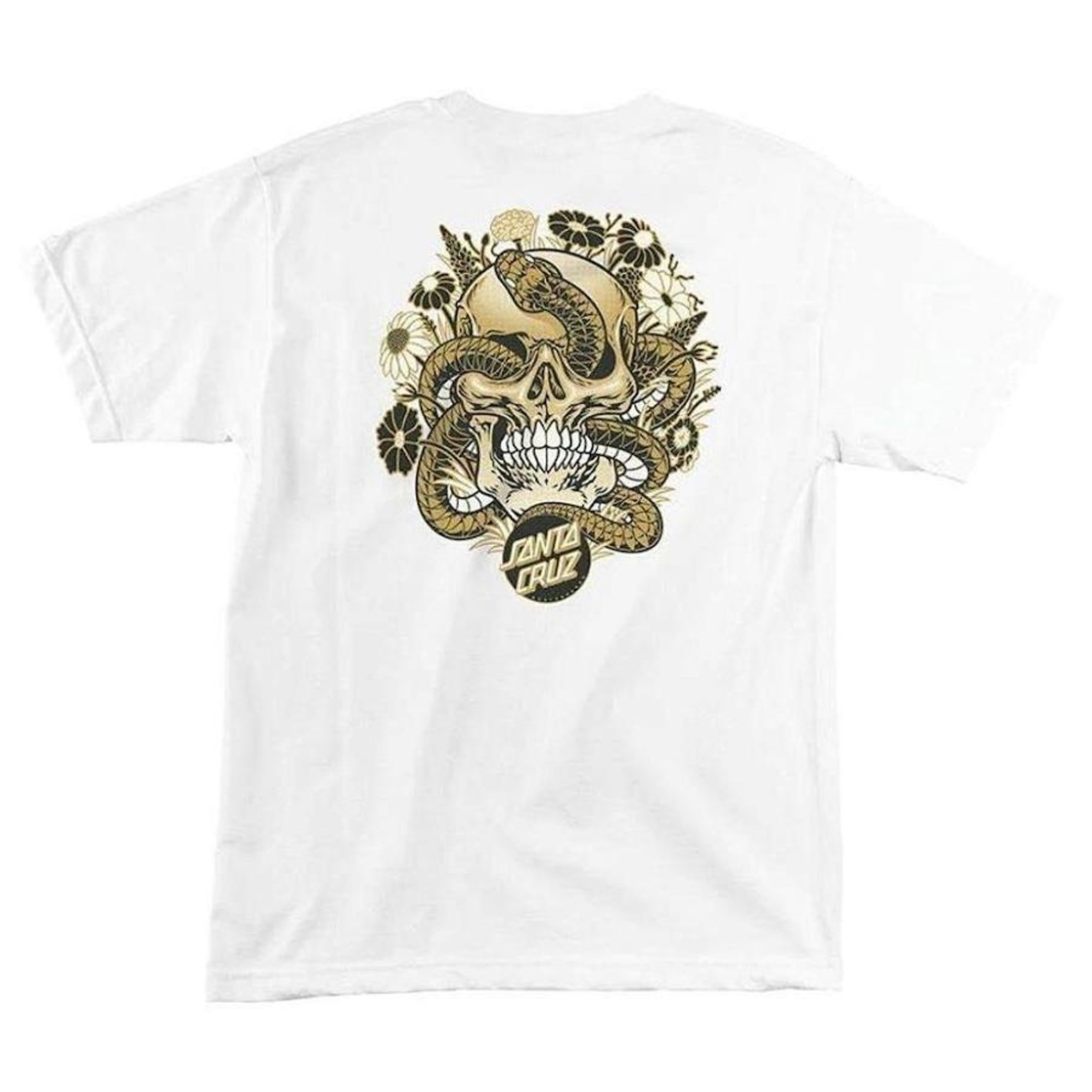 Camiseta Santa Cruz Botanic Skull - Masculina - Foto 2