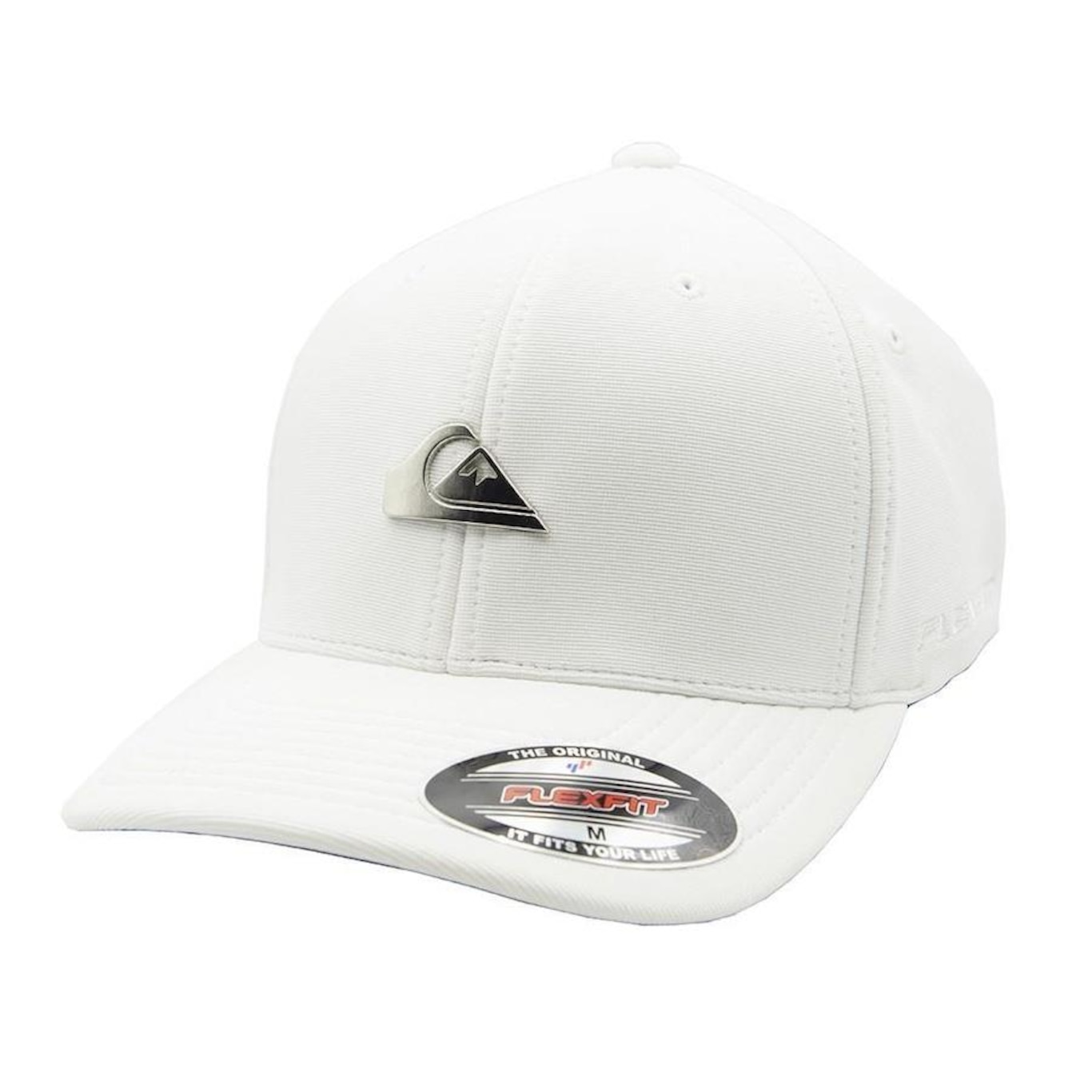 Boné Aba Curva Quiksilver Plate Metalic - Snapback - Adulto - Foto 1