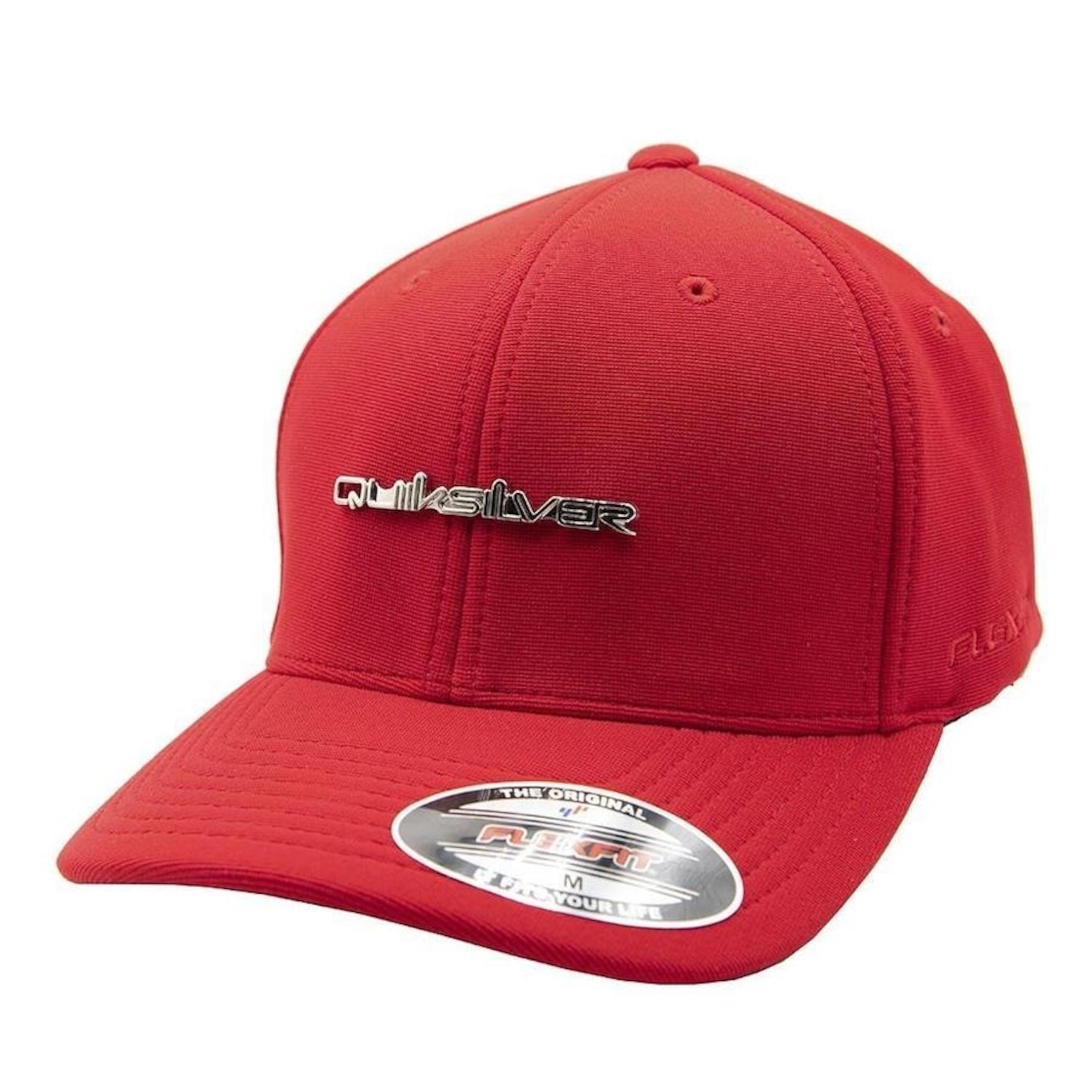 Boné Aba Curva Quiksilver Plate Type SM23 - Snapback - Adulto - Foto 1