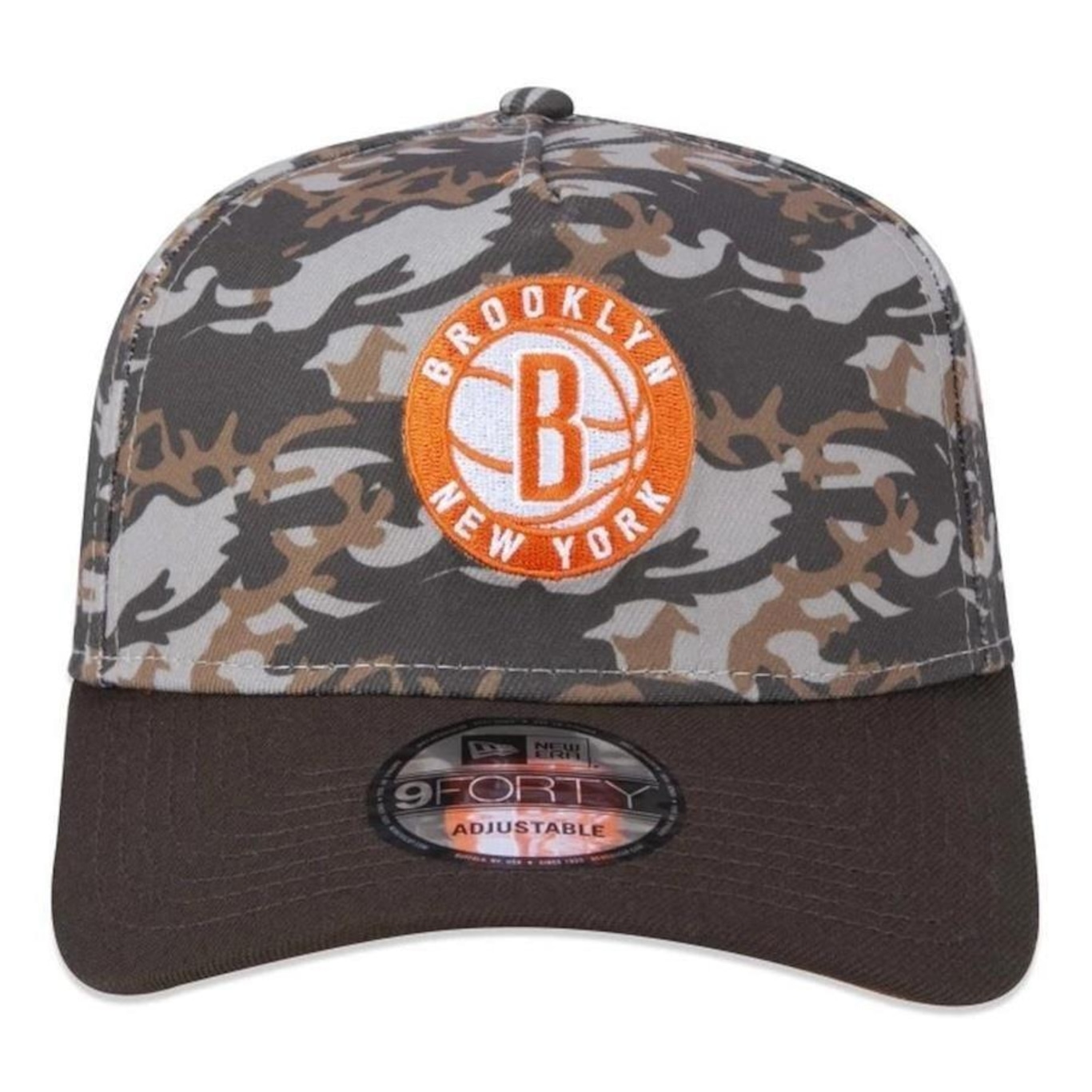 Boné New Era 940 Brooklyn Nets AFrame Neutral Wild Camo - Foto 3