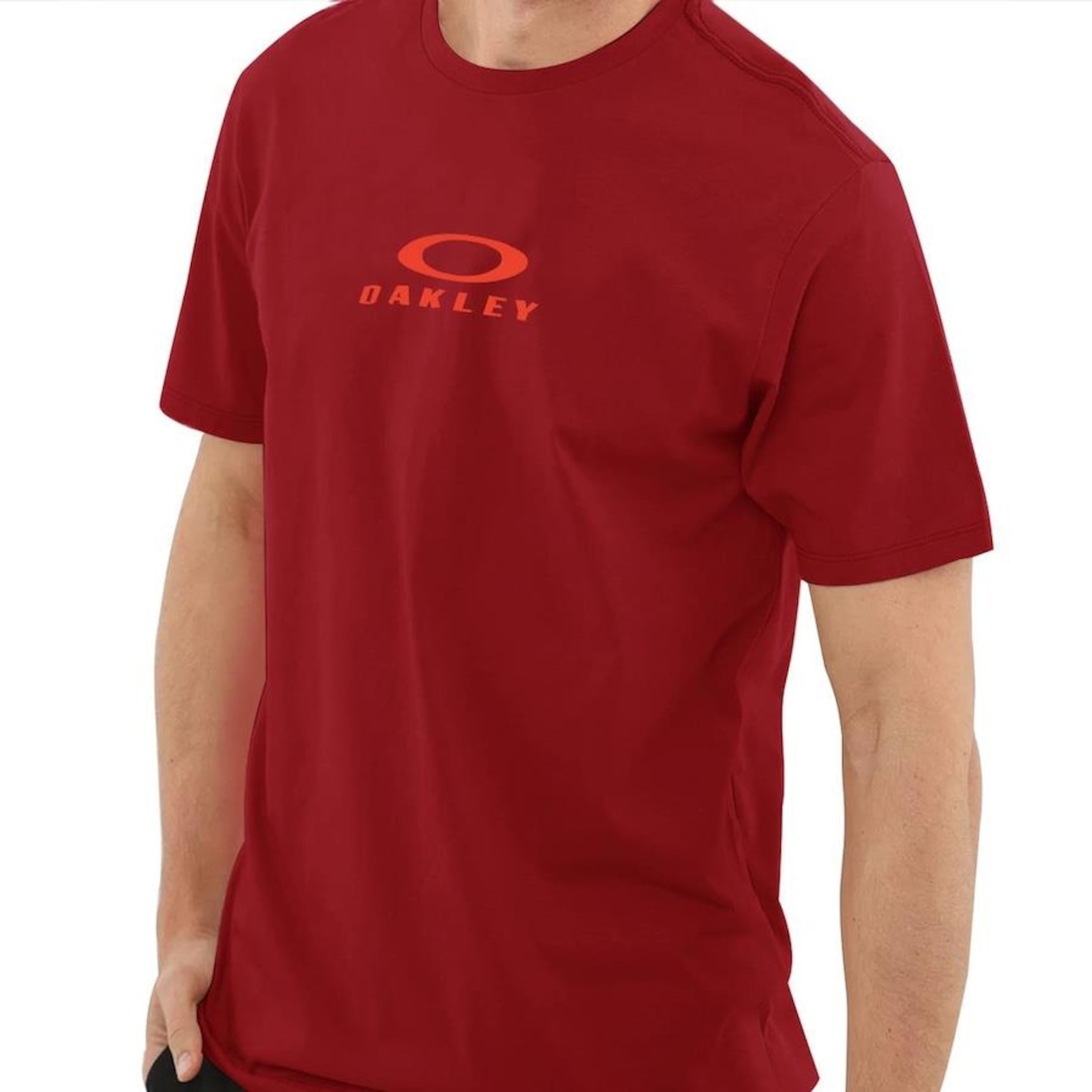 Camiseta Oakley Original Masculina Big Bark Tee Vermelho