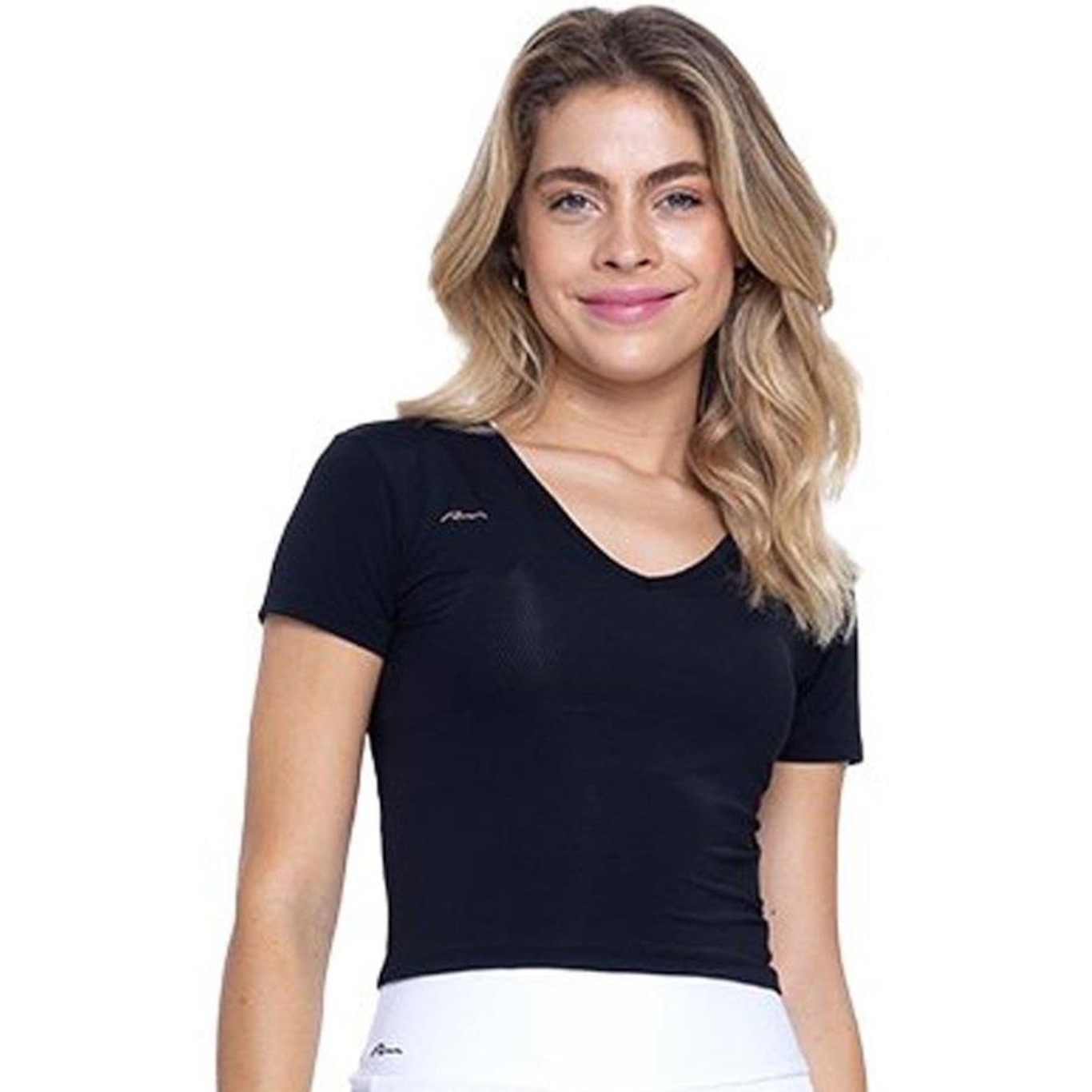 Blusa Cropped Run More Compression - Feminina