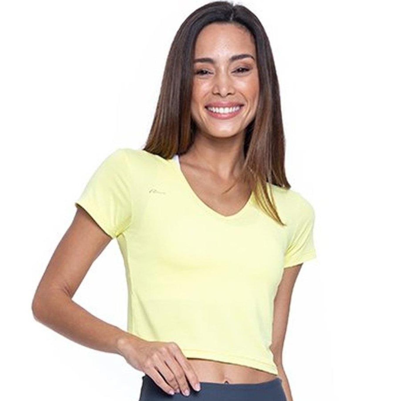 Blusa Cropped Run More New Trip - Feminina - Foto 1