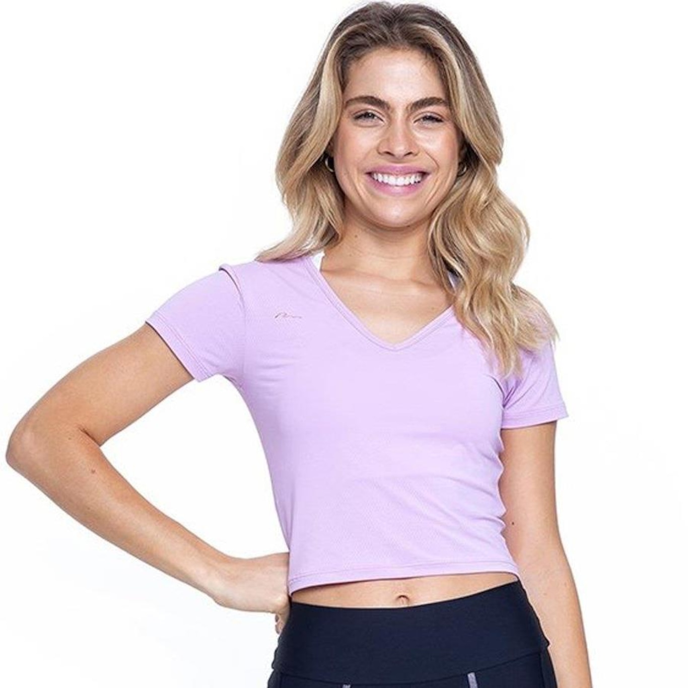 Blusa Cropped Run More New Trip - Feminina - Foto 1