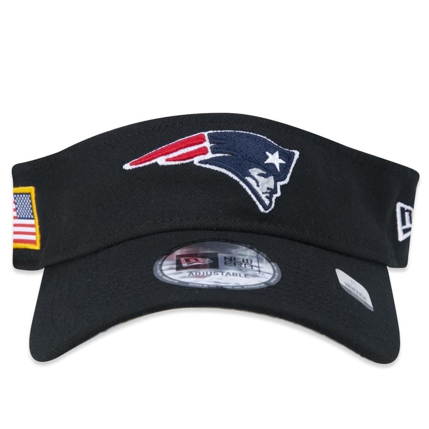 Viseira Aba Curva New Era New England Patriots Salute To Service 2022 - Adulto - Foto 2