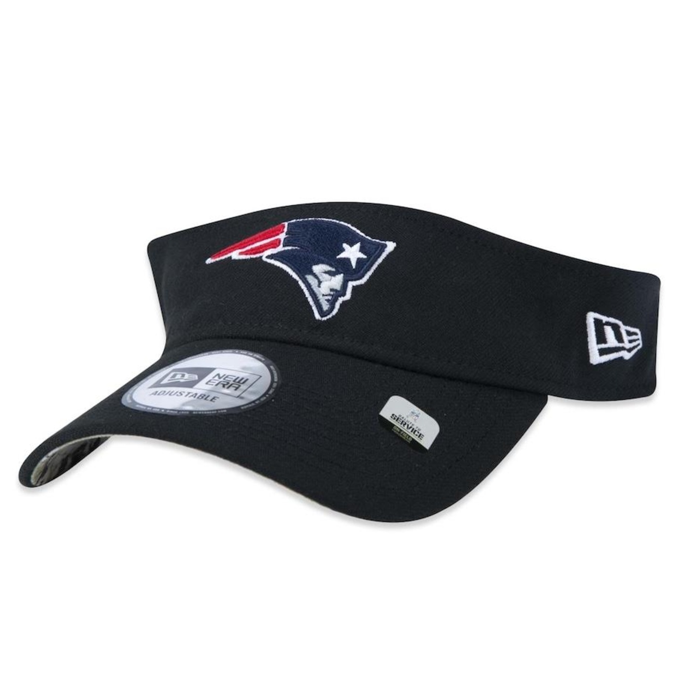 Viseira Aba Curva New Era New England Patriots Salute To Service 2022 - Adulto - Foto 3