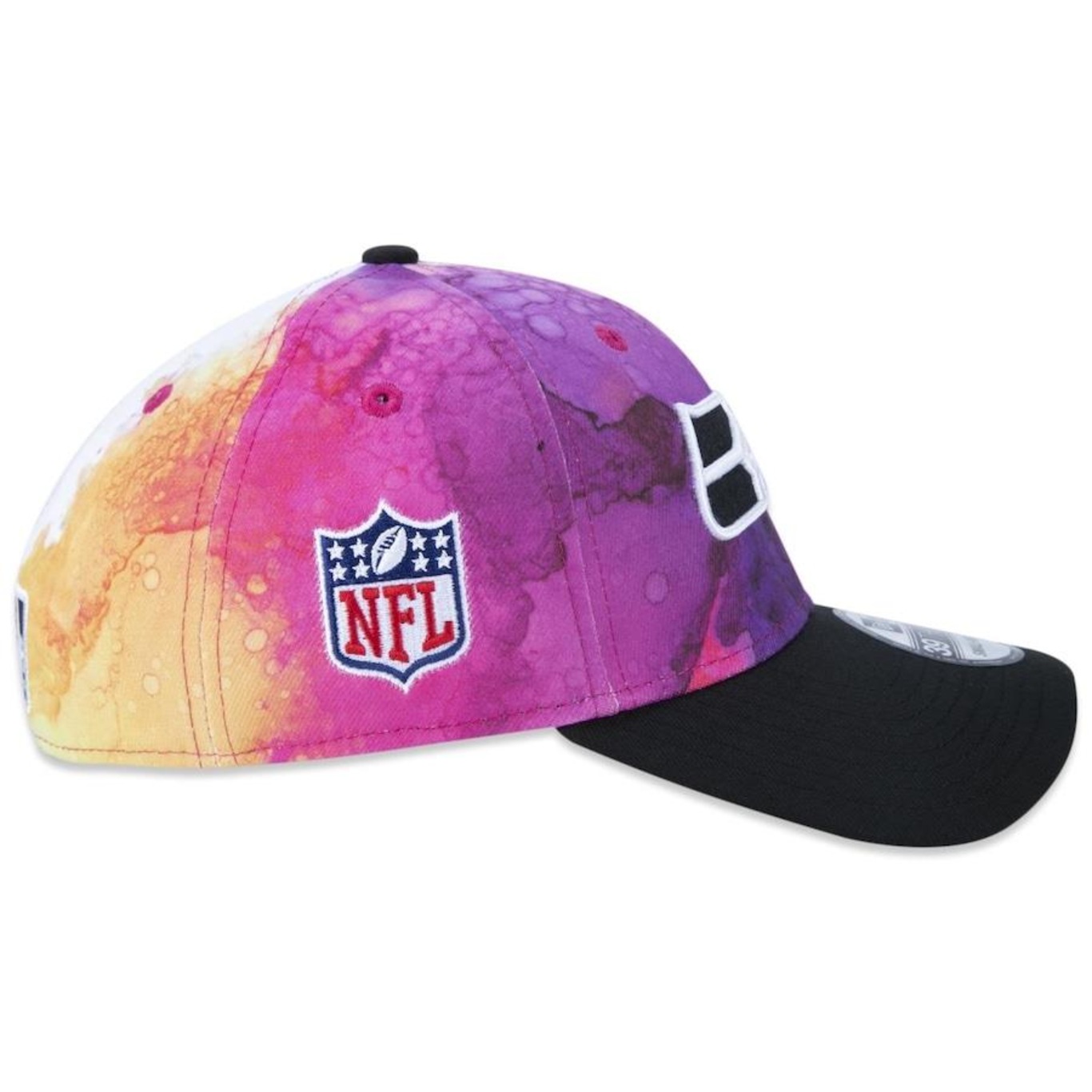 Boné Aba Curva New Era 39Thirty Seattle Seahawks Crucial Catch 2022 Stretch Fit - Fechado - Adulto - Foto 6