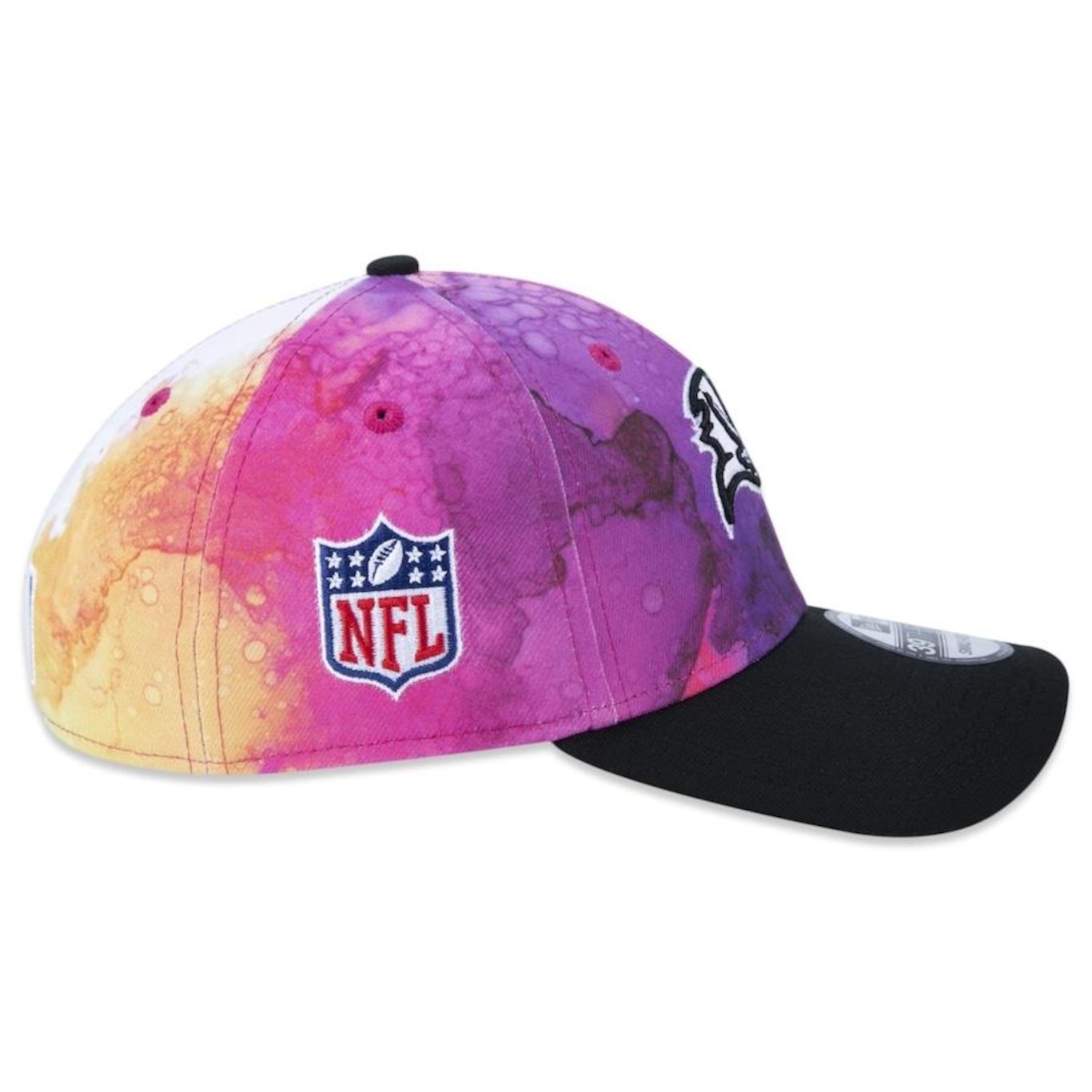 Boné Aba Curva New Era 39Thirty Tampa Bay Buccaneers Crucial Catch 2022 Stretch Fit - Fechado - Adulto - Foto 5