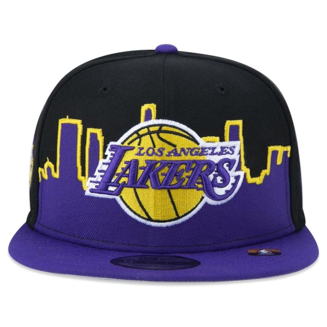 Boné Aba Reta New Era 9Fifty Los Angeles Lakers Tip-Off - Snapback - Adulto - Foto 2