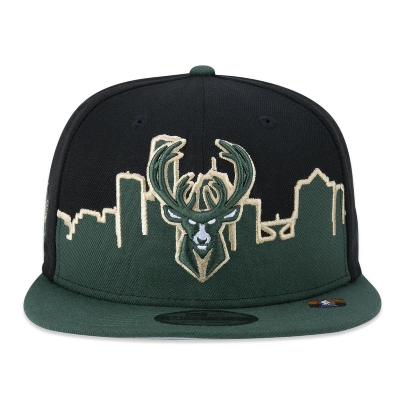 Boné Aba Reta New Era 9Fifty Milwaukee Bucks Tip-Off - Snapback - Adulto - Foto 2