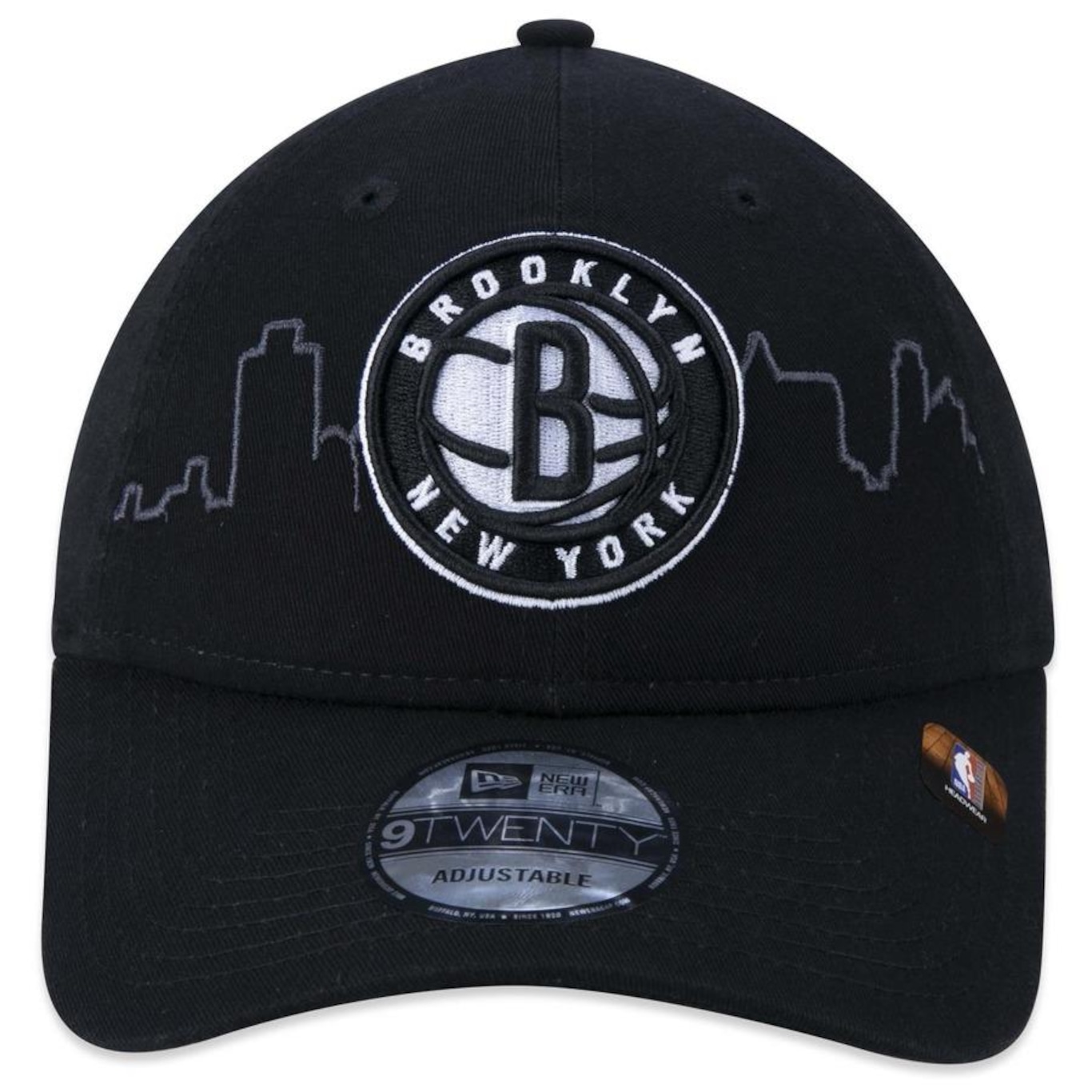 Boné Aba Curva New Era 9Twenty Brooklyn Nets Tip-Off - Strapback - Adulto - Foto 2