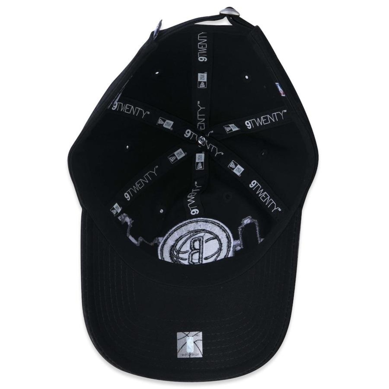 Boné Aba Curva New Era 9Twenty Brooklyn Nets Tip-Off - Strapback - Adulto - Foto 5