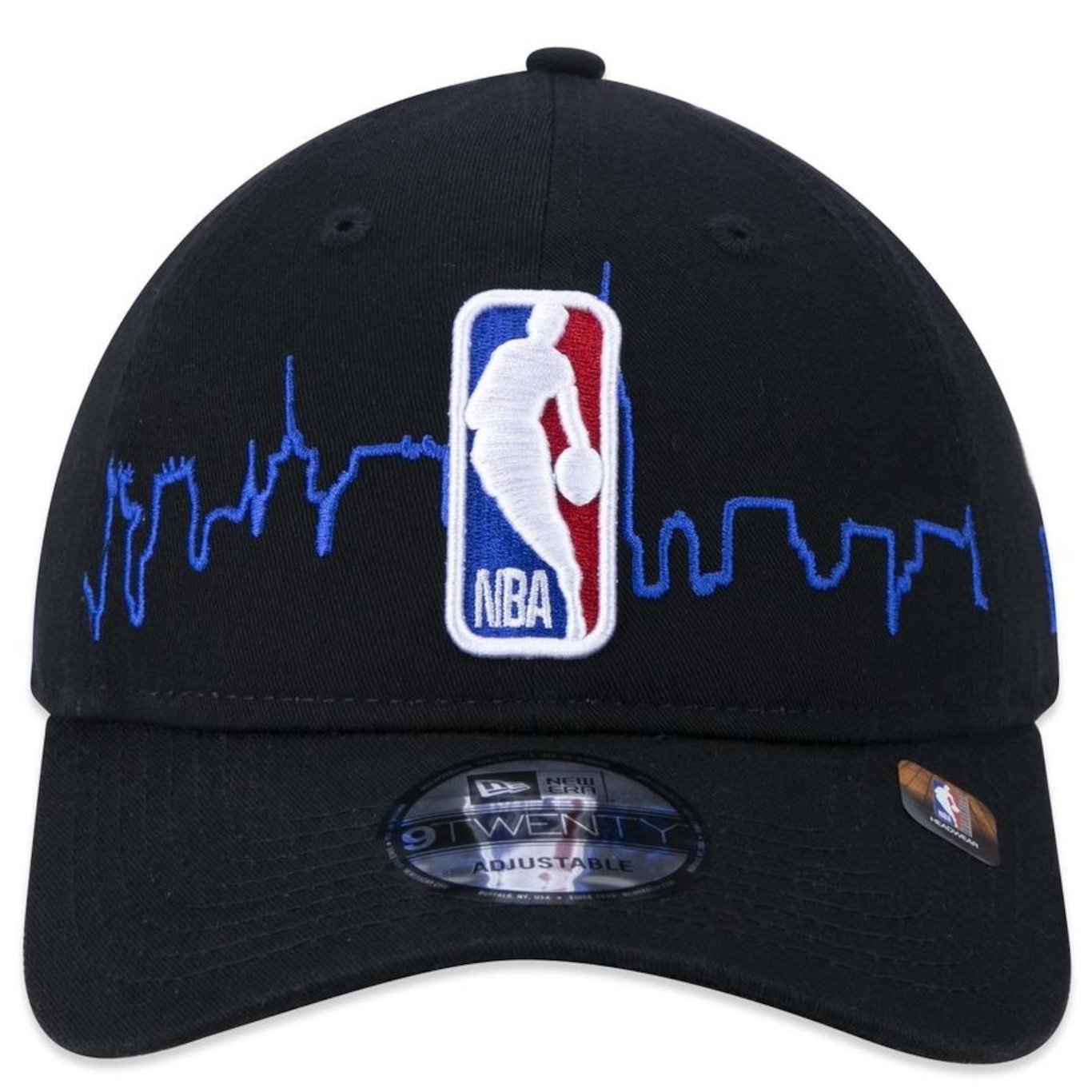 Boné Aba Curva New Era 9Twenty NBA Logoman Tip-Off - Strapback - Adulto - Foto 2