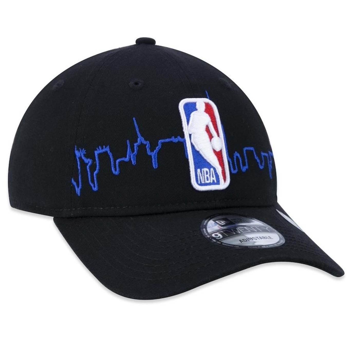 Boné Aba Curva New Era 9Twenty NBA Logoman Tip-Off - Strapback - Adulto - Foto 3