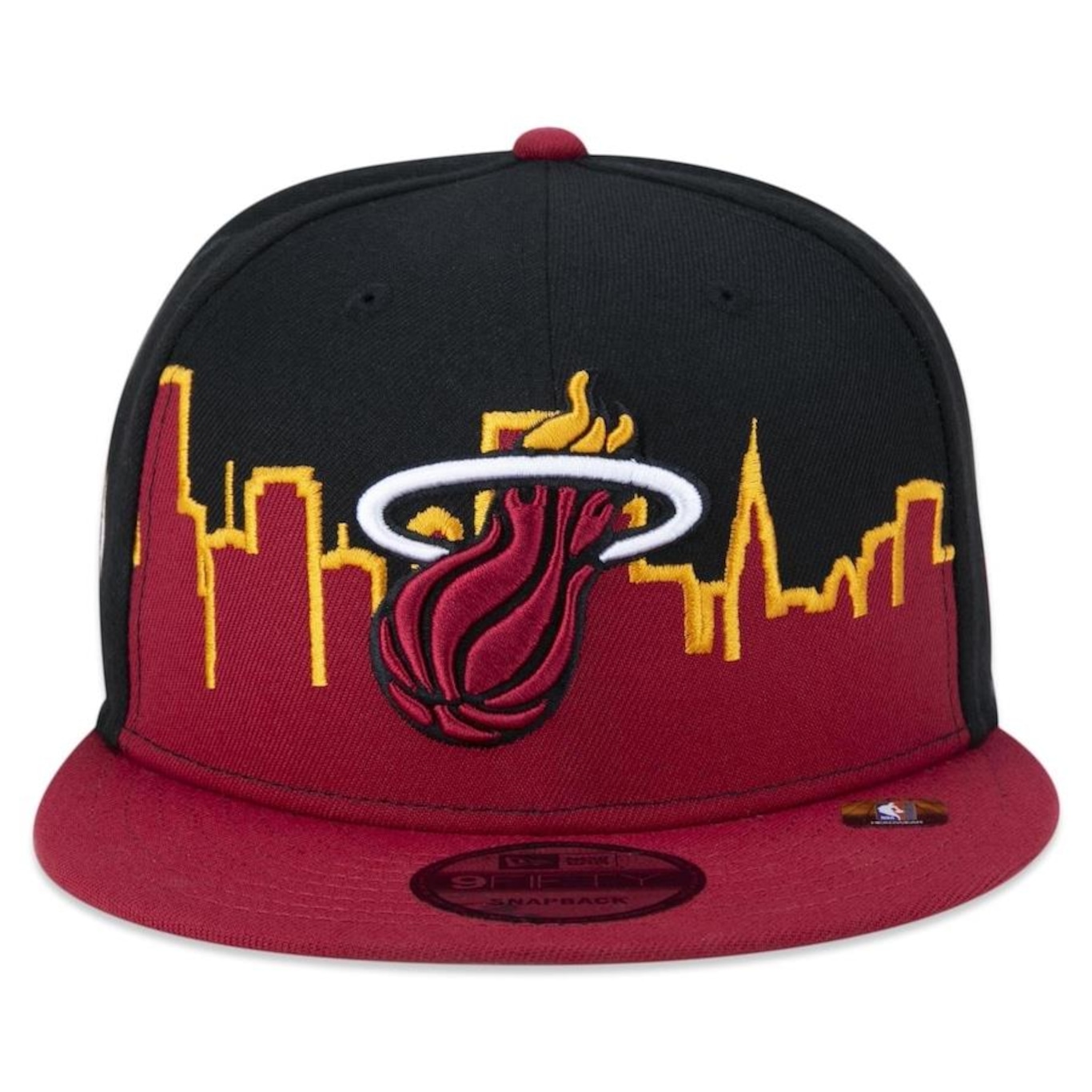 Boné Aba Reta New Era 9Fifty Miami Heat Tip-Off - Snapback - Adulto - Foto 2