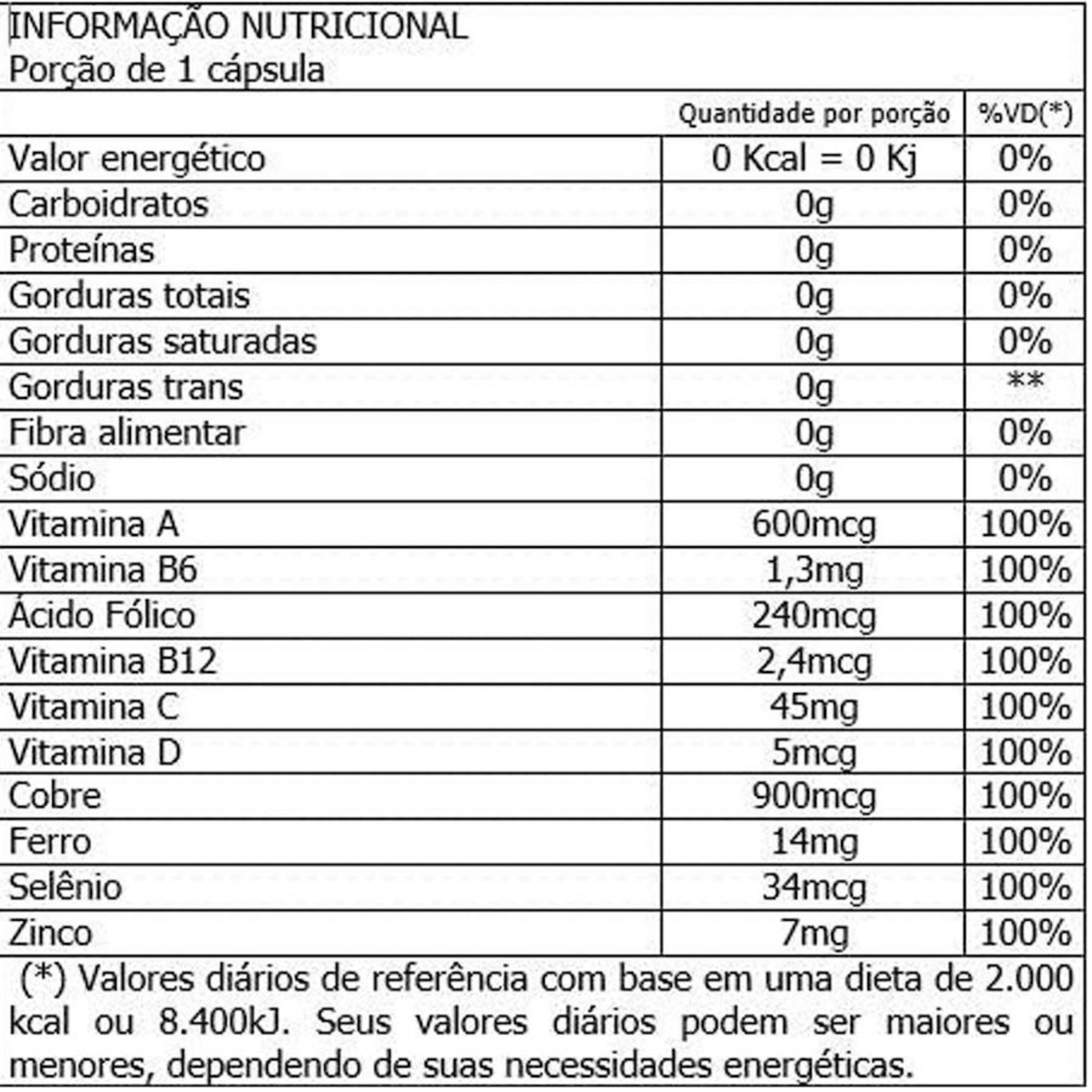 Polivitamínico Imunidade Catarinense Pharma - 60 cps - Foto 2