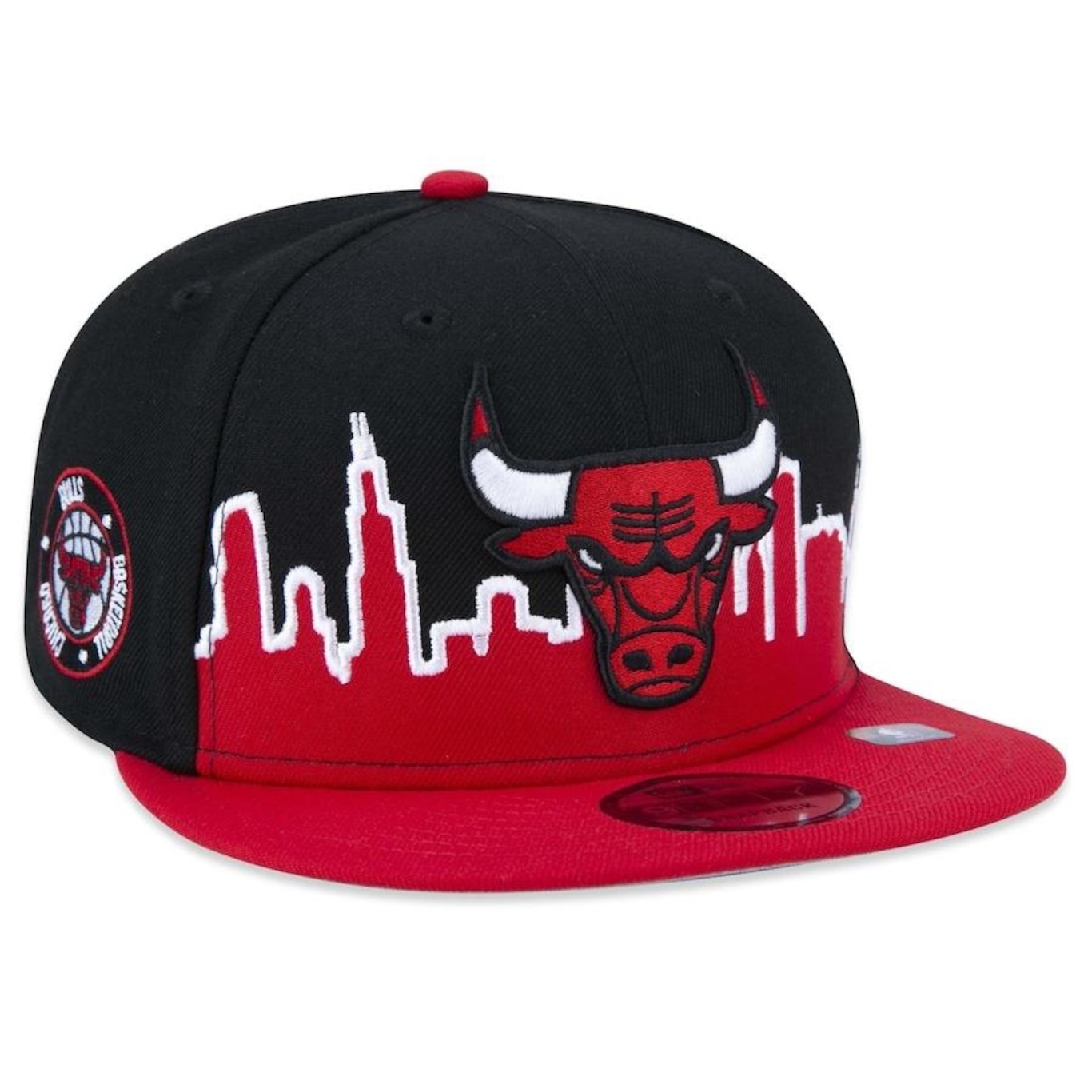 Boné Aba Reta New Era 9Fifty Chicago Bulls Tip-Off - Snapback - Adulto - Foto 1