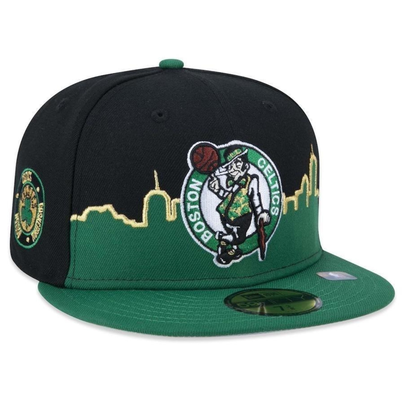 Boné Aba Reta New Era 59Fifty Boston Celtics Tip-Off - Fechado - Adulto - Foto 1