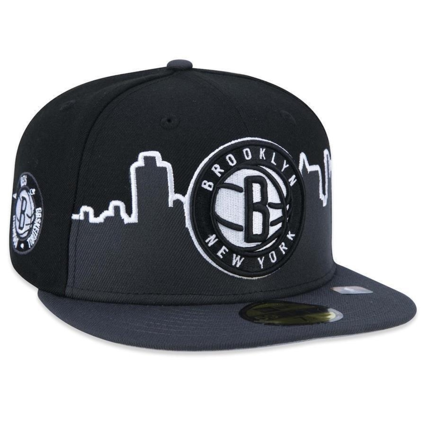 Boné Aba Reta New Era 59Fifty Brooklyn Nets Tip-Off - Fechado - Adulto - Foto 1