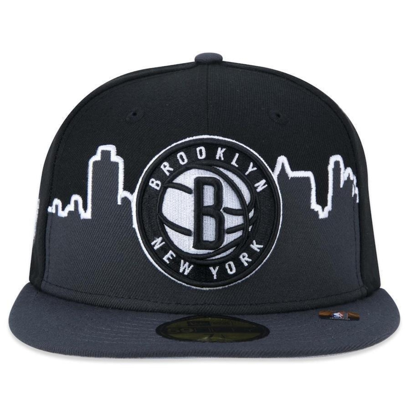 Boné Aba Reta New Era 59Fifty Brooklyn Nets Tip-Off - Fechado - Adulto - Foto 2