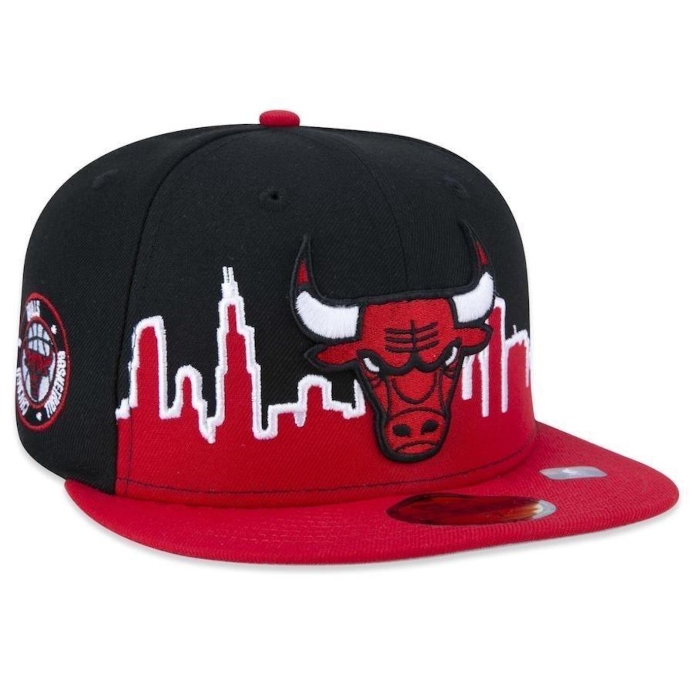 Boné Aba Reta New Era 59Fifty Chicago Bulls Tip-Off - Fechado - Adulto - Foto 1