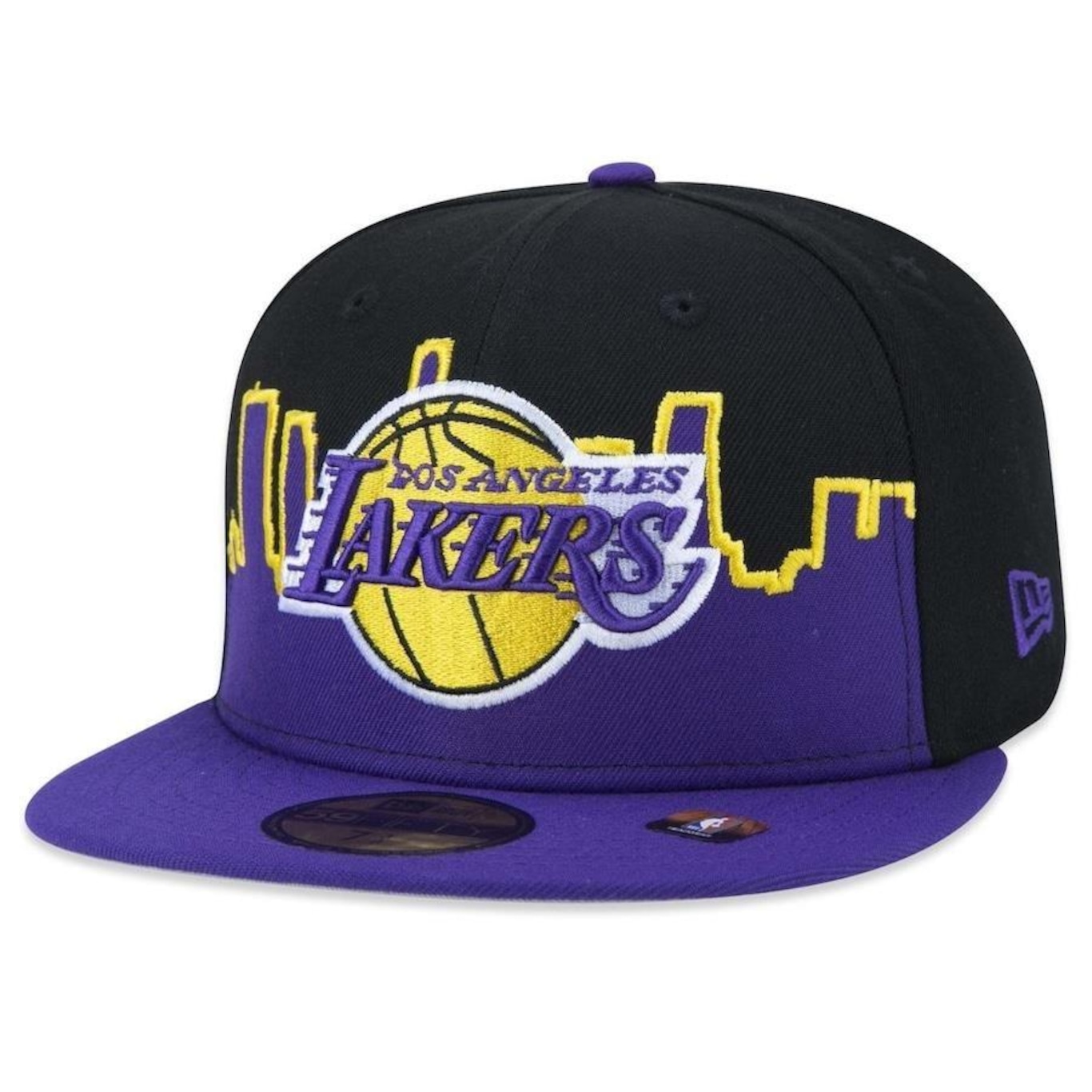 Boné Aba Reta New Era 59Fifty Los Angeles Lakers Tip-Off - Fechado - Adulto - Foto 3