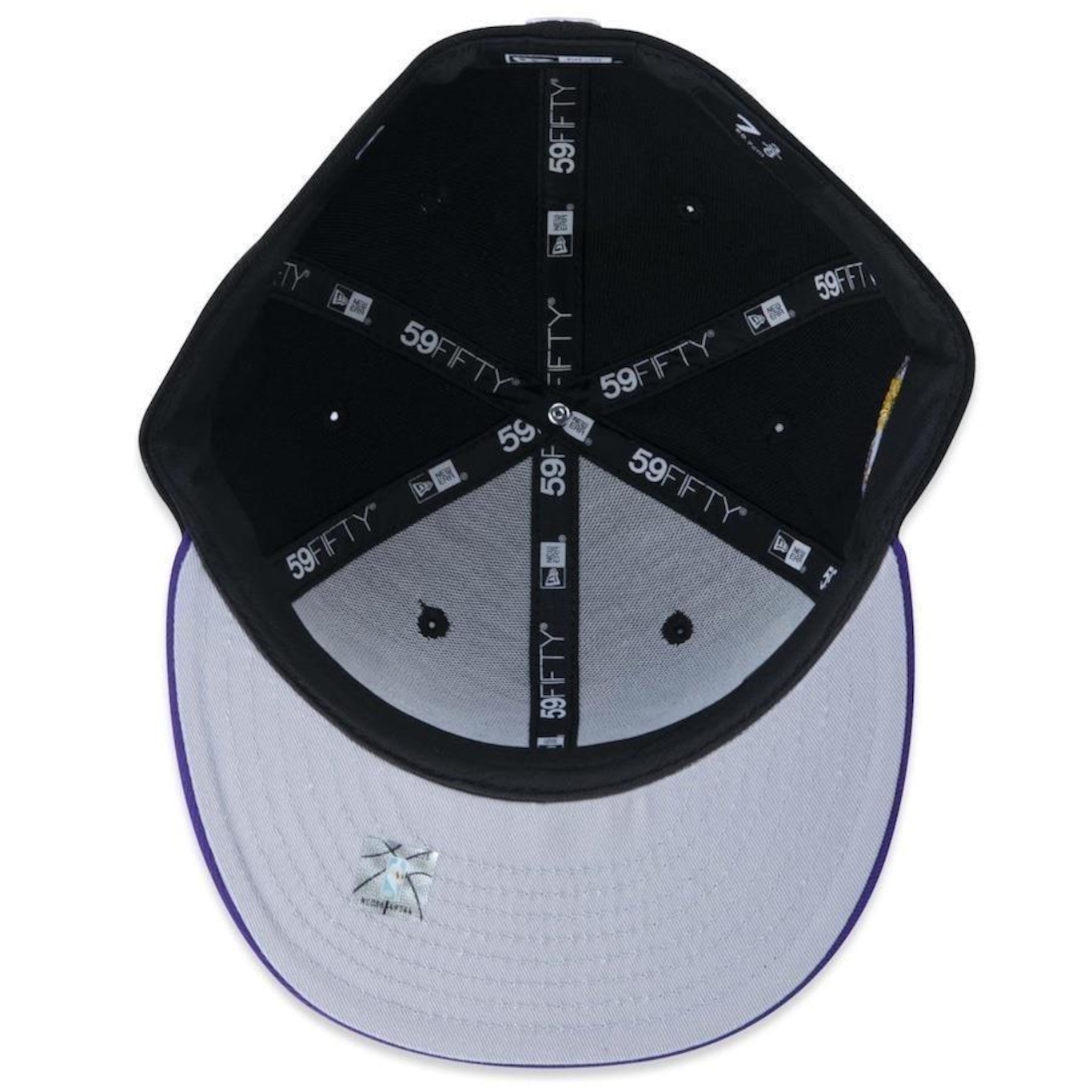 Boné Aba Reta New Era 59Fifty Los Angeles Lakers Tip-Off - Fechado - Adulto - Foto 5